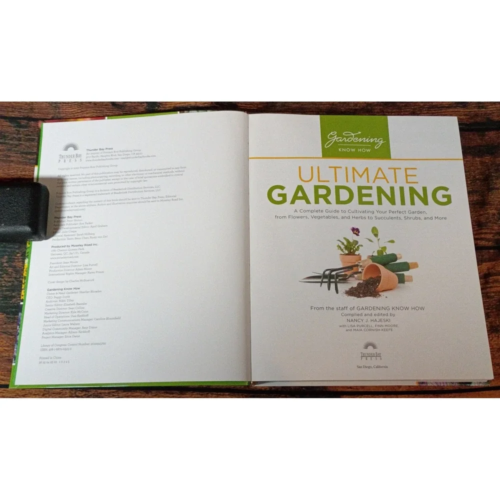 Ultimate Gardening Know How Nancy J Hajeski Thunder Bay Press Garden Guide Book